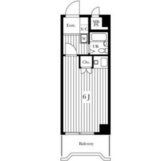 東京都世田谷区三軒茶屋１丁目 賃貸マンション 1R