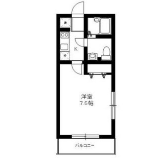 東京都世田谷区若林４丁目 賃貸マンション 1K