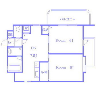 東京都世田谷区深沢８丁目 賃貸マンション 2DK