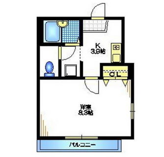 東京都世田谷区奥沢１丁目 賃貸マンション 1K