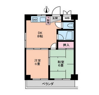 東京都世田谷区太子堂４丁目 賃貸マンション 2LK