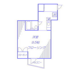 東京都世田谷区用賀２丁目 賃貸マンション 1R