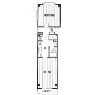 東京都世田谷区奥沢６丁目 賃貸マンション 2K