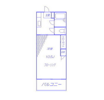 東京都世田谷区上馬５丁目 賃貸マンション 1K