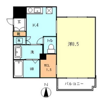 東京都世田谷区岡本１丁目 賃貸マンション 1K