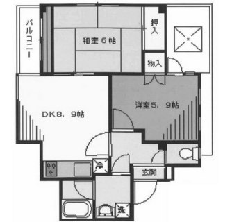 東京都世田谷区玉川３丁目 賃貸マンション 2DK