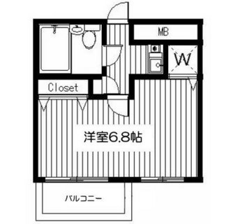 東京都世田谷区鎌田１丁目 賃貸マンション 1K