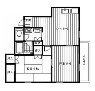 東京都世田谷区玉川２丁目 賃貸マンション 2DK