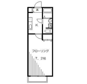 東京都世田谷区中町２丁目 賃貸アパート 1K