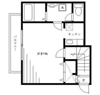 東京都世田谷区経堂１丁目 賃貸アパート 1R